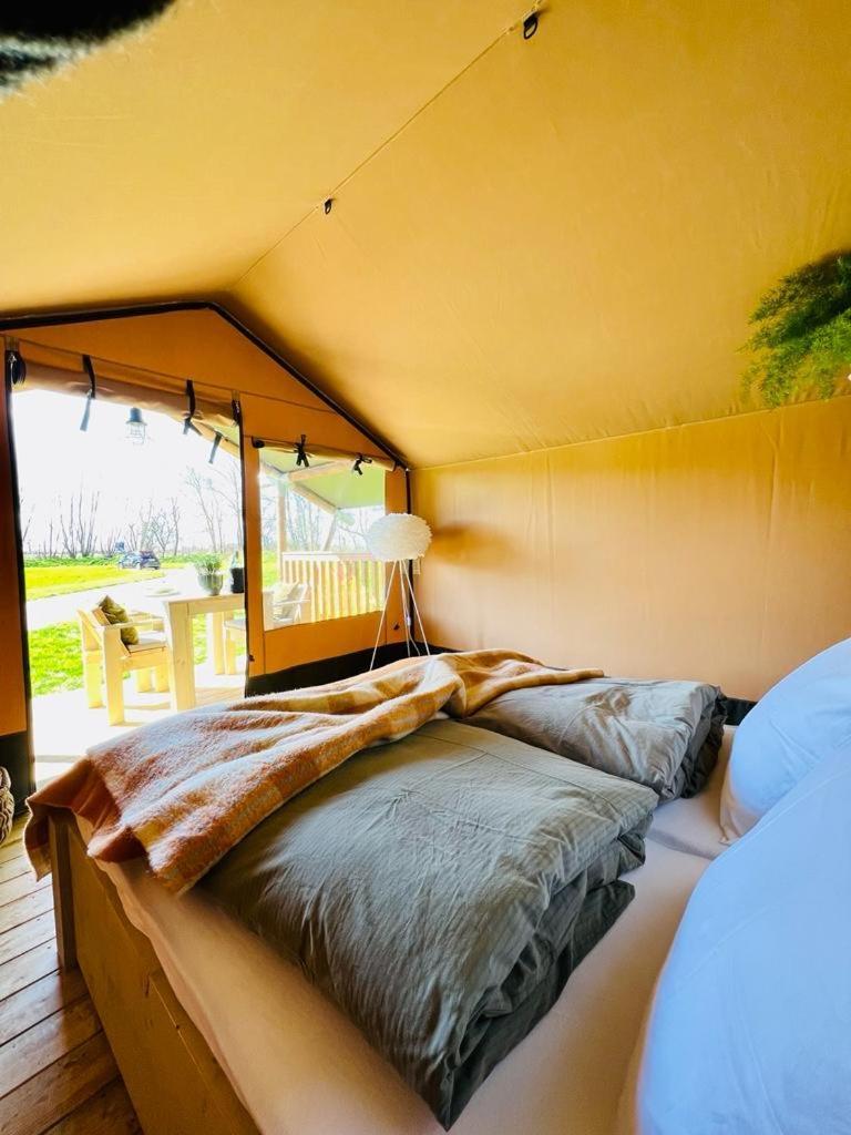 Camping Zee Van Tijd Holwerd Kültér fotó