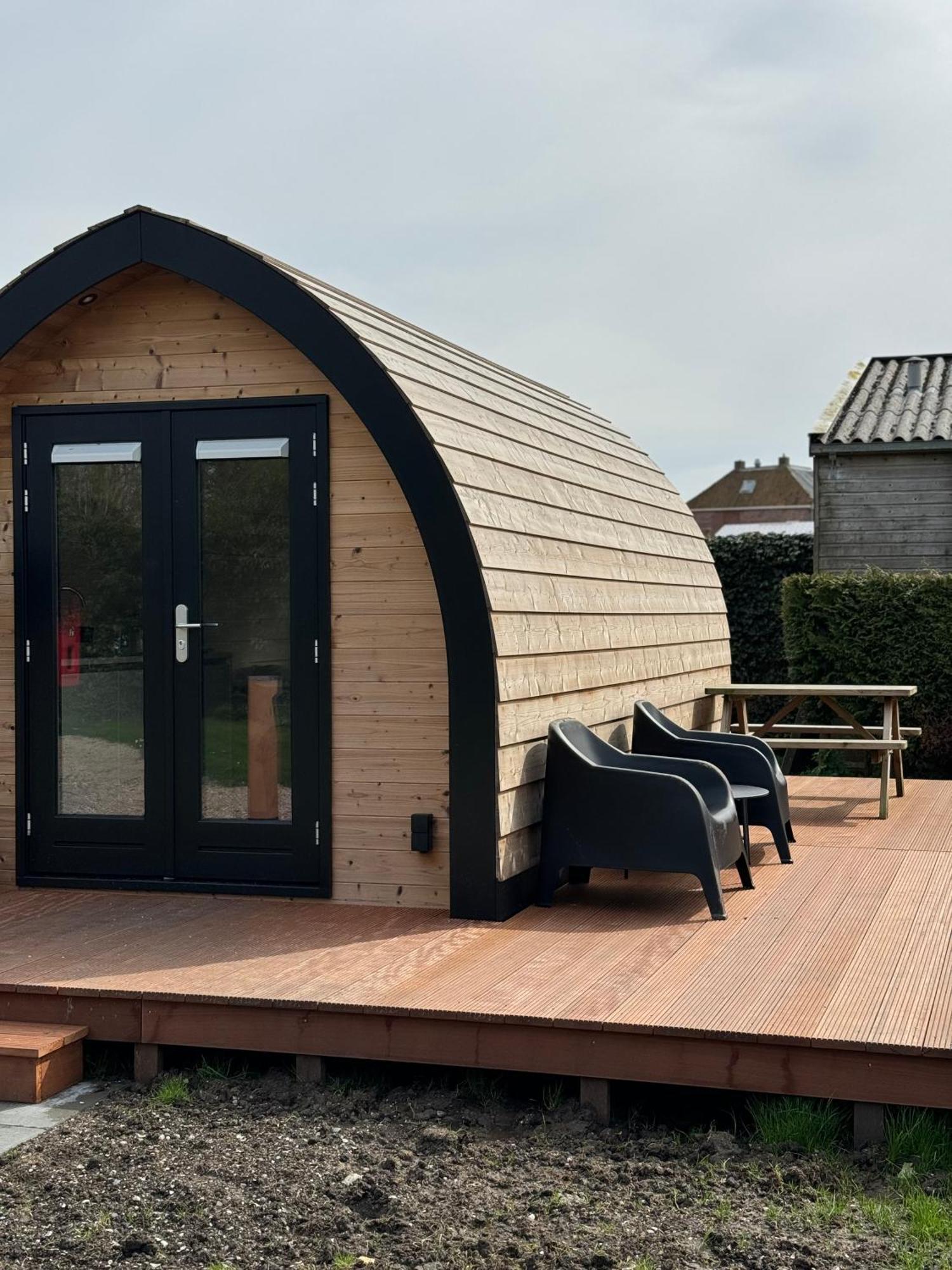 Camping Zee Van Tijd Holwerd Kültér fotó