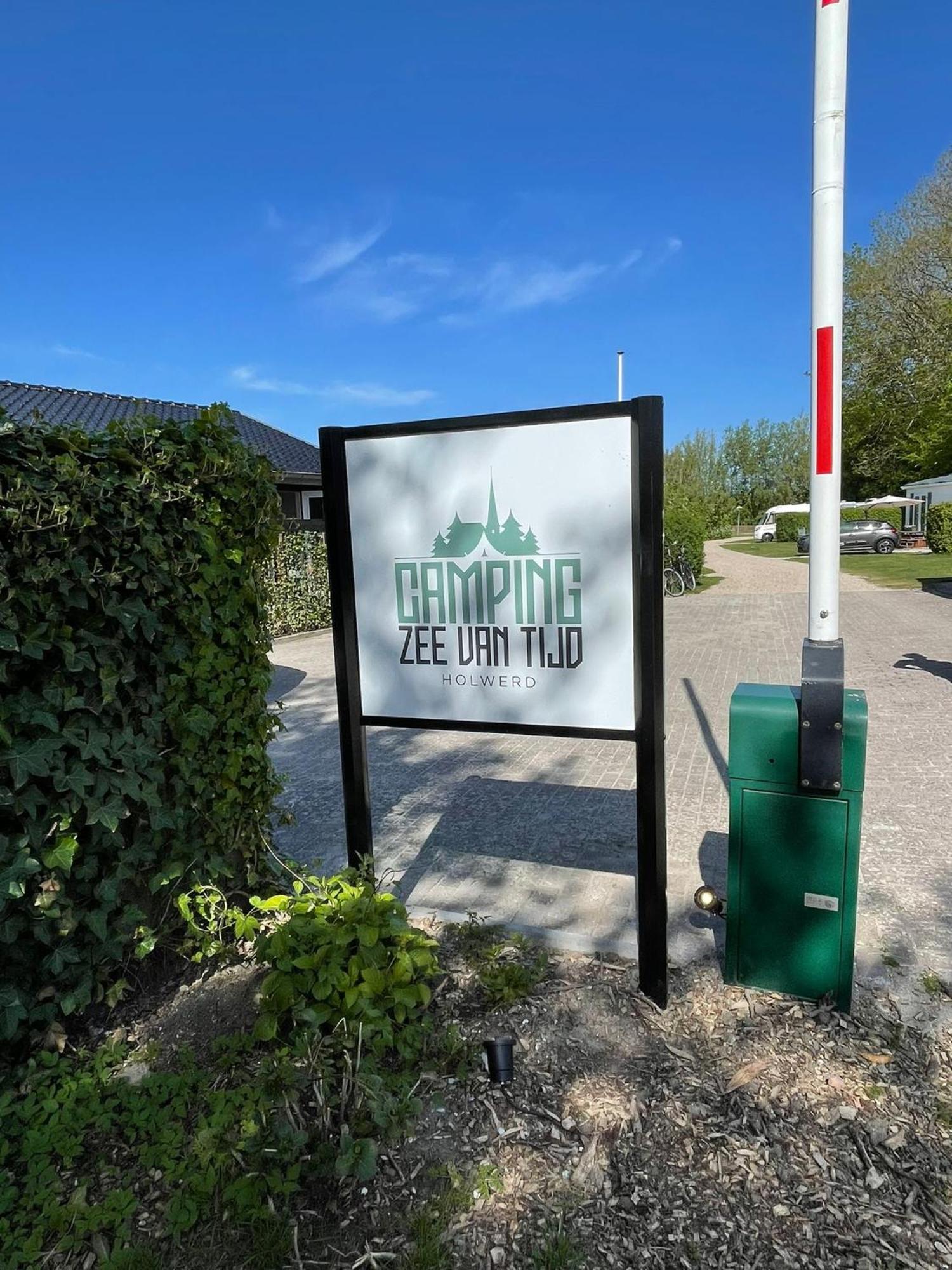 Camping Zee Van Tijd Holwerd Kültér fotó